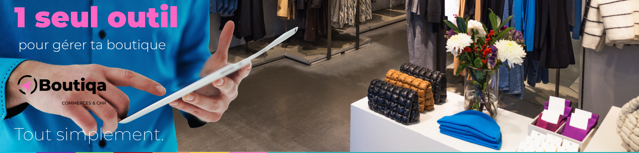 Boutiqa, le CRM et logiciel de gestion de commerce spécialisé pour les commerçants et CHR